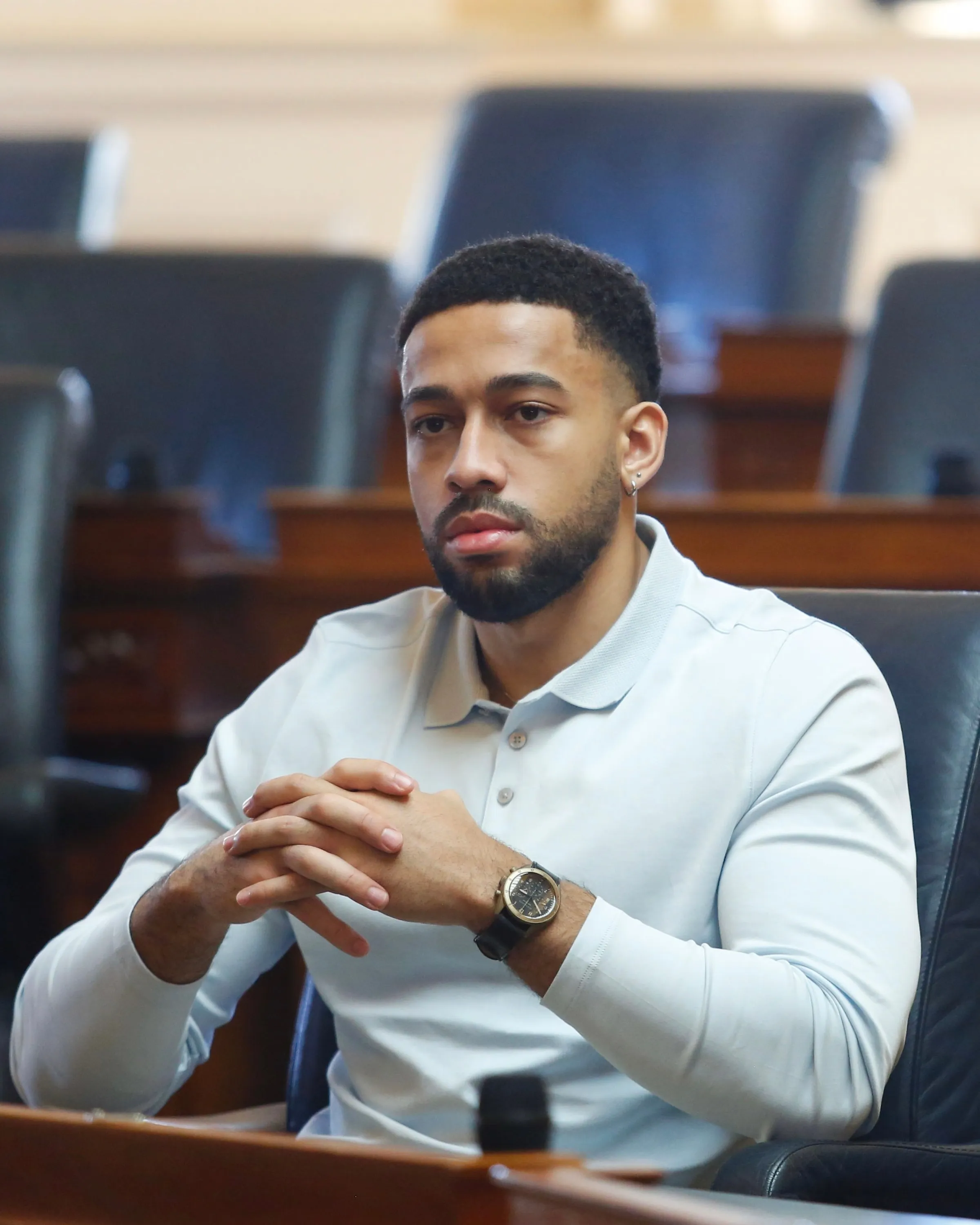 Jordan Gamarra at the Virginia State Capitol